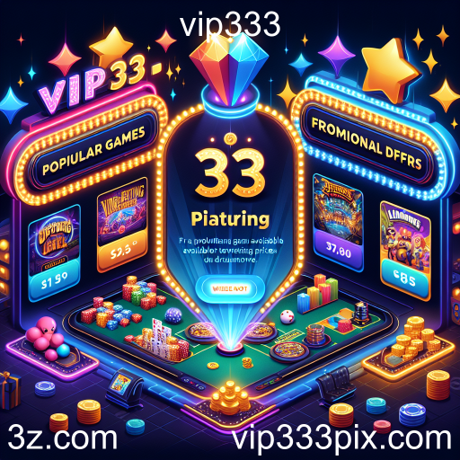 Descubra as Ofertas Especiais da Categoria de Jogos no vip333